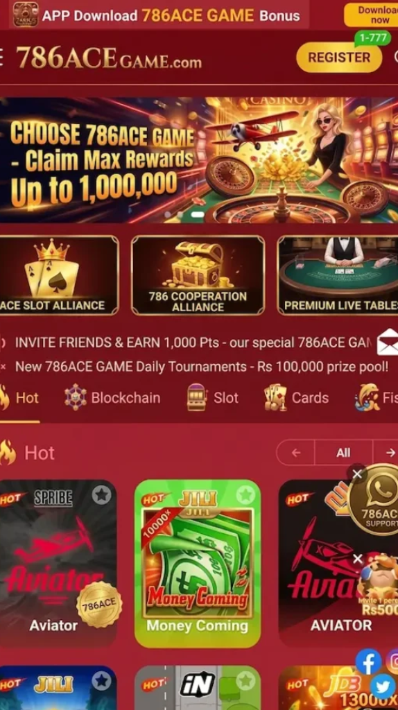 786ace game